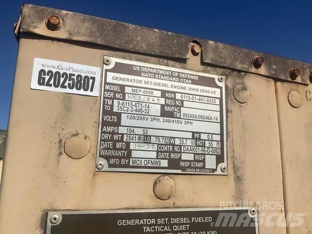 MCII MEP-805B Diesel Generators