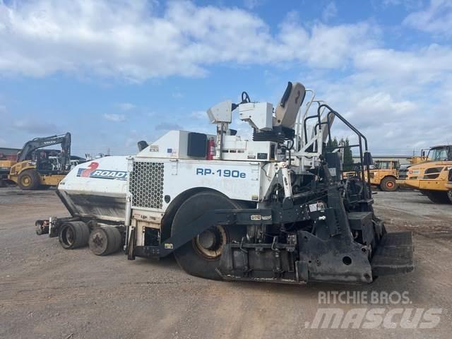 Roadtec RP190E Asphalt pavers