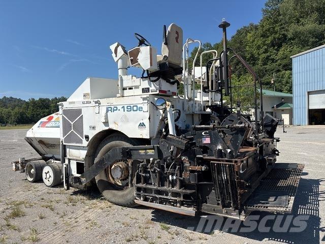 Roadtec RP190E Asphalt pavers