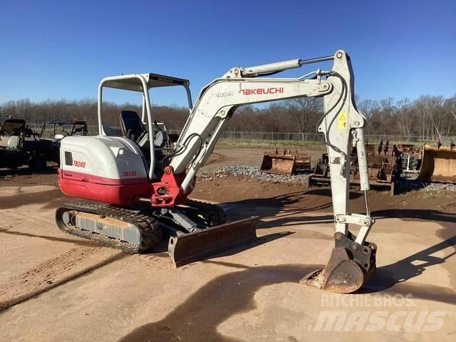 Takeuchi TB240 Crawler excavators