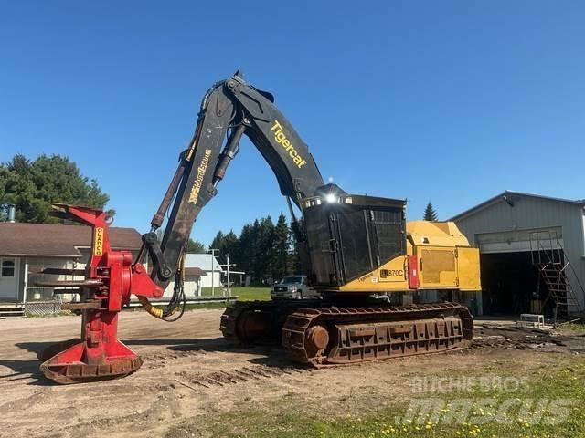 Tiger Cat 870 Feller bunchers