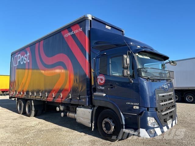 UD CW 26 390 Curtain sider trucks