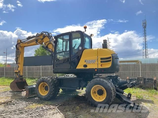 Yanmar B110W Wheeled excavators