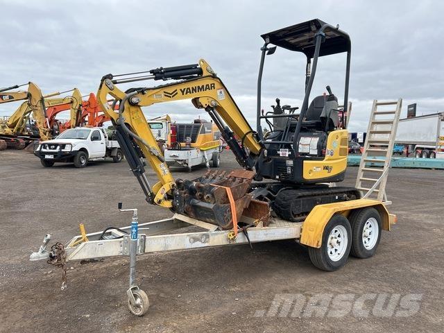 Yanmar ViO17-A Mini excavators < 7t (Mini diggers)