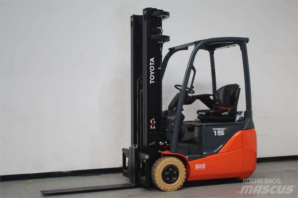 Toyota 8FBE15T Electric forklift trucks