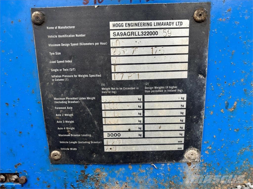 CLAAS HOGG 33 TON Multi-purpose Trailers
