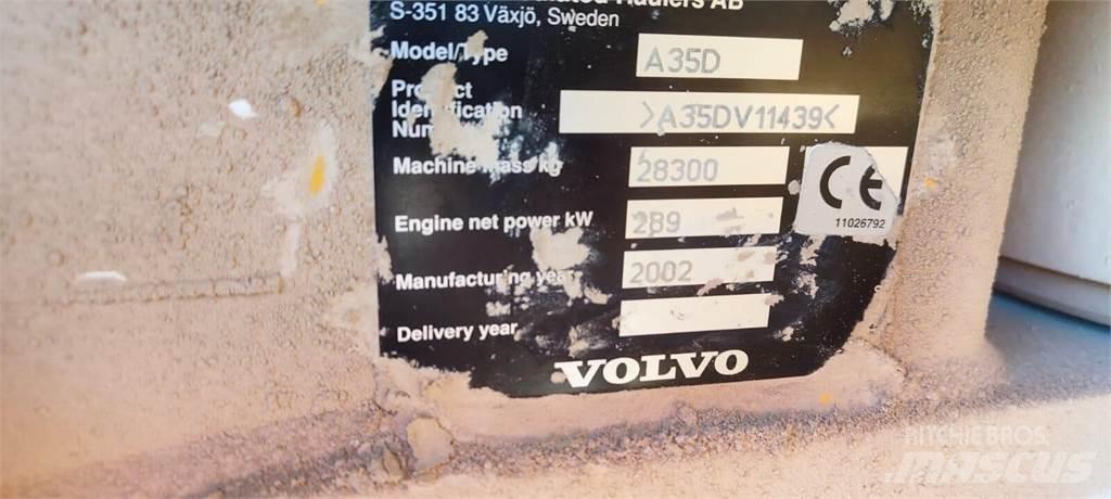 Volvo A35D Articulated Haulers