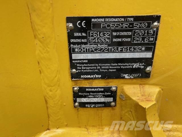 Komatsu PC55 MR-5 Mini excavators  7t - 12t