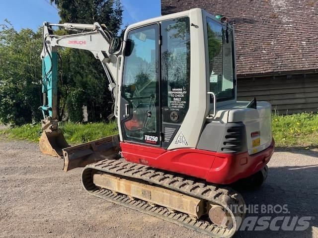 Takeuchi TB250 Mini excavators  7t - 12t
