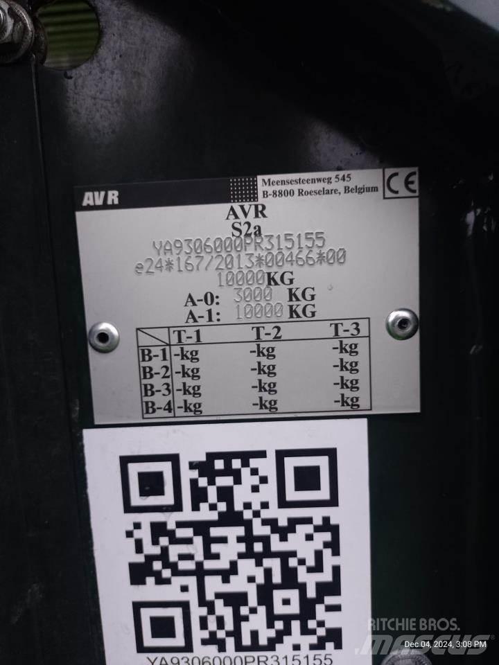 AVR SPIRIT 9200 Potato harvesters