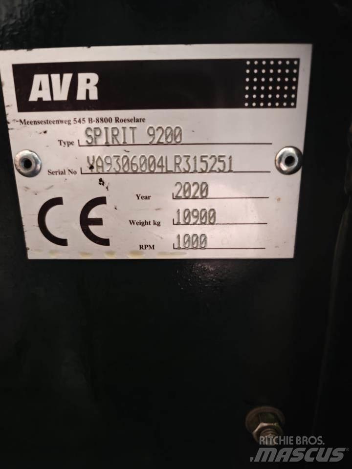 AVR SPIRIT 9200 Potato harvesters