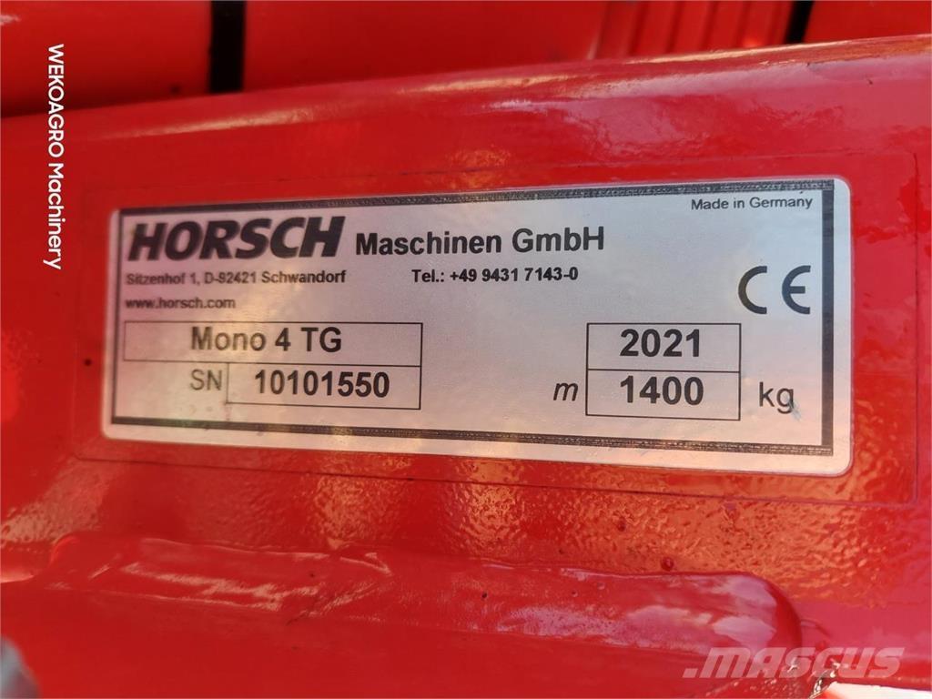 Horsch Mono 4 TG Chisel ploughs