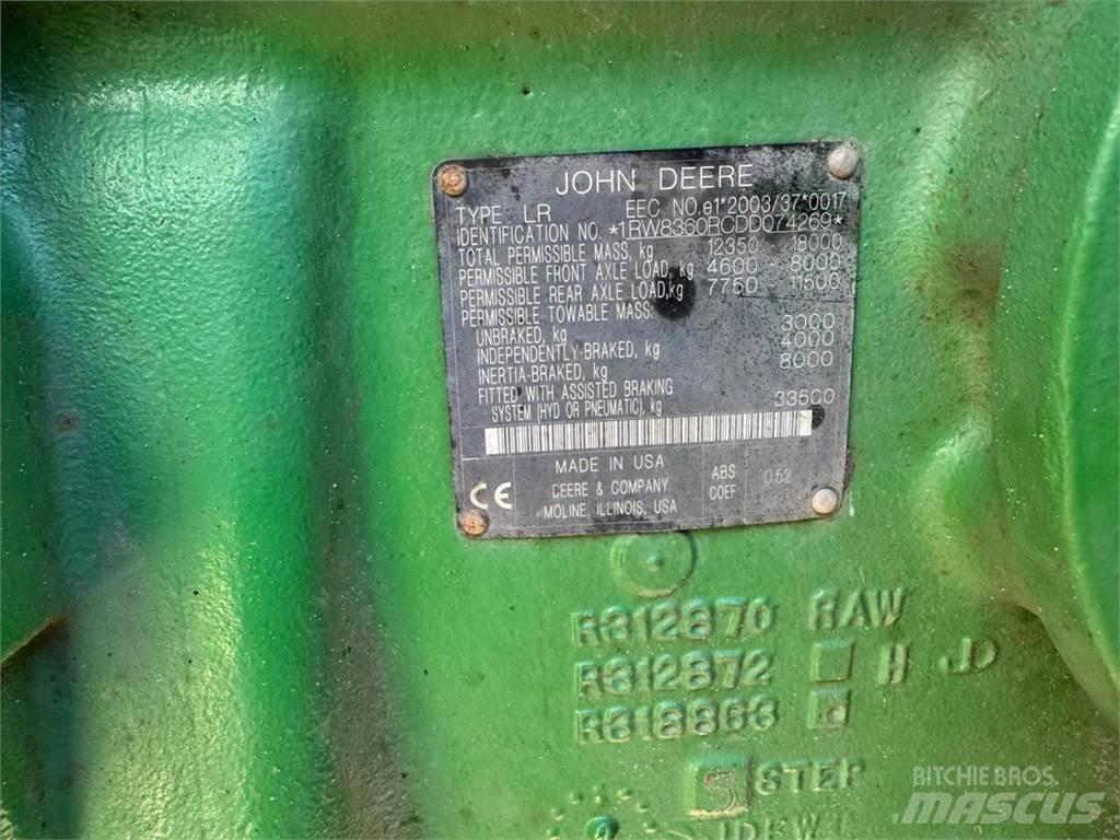 John Deere 8360R Tractors