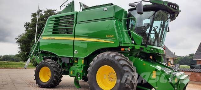 John Deere T660 Combine harvesters