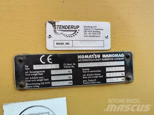 Komatsu WA90 Wheel loaders