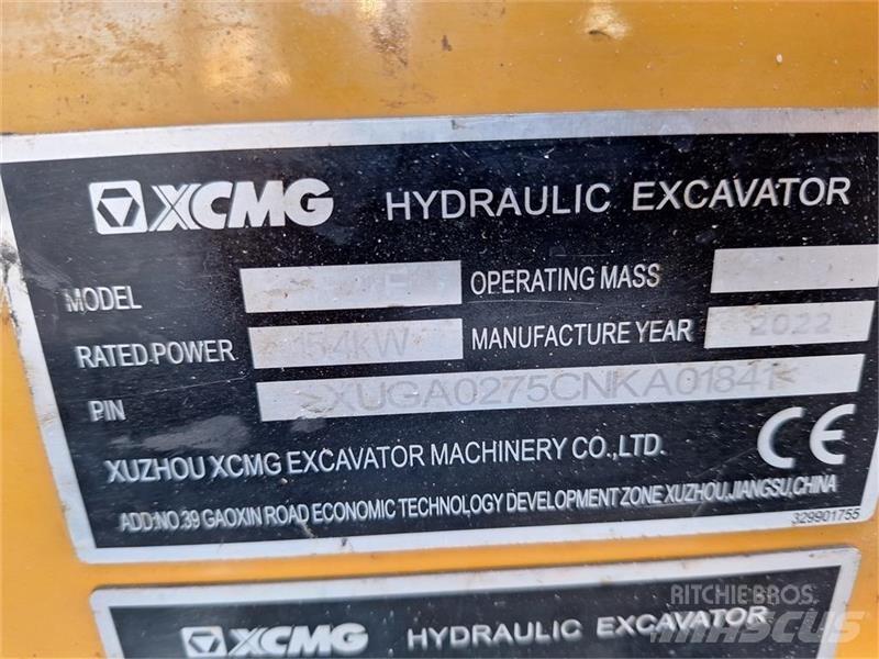 XCMG Xe27e Mini excavators < 7t (Mini diggers)