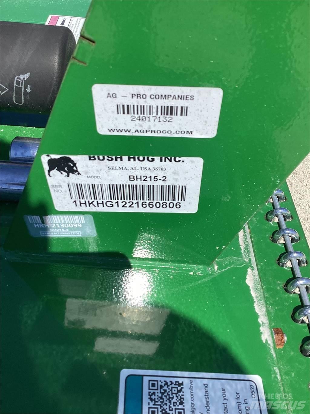 Bush Hog BH215 Bale shredders, cutters and unrollers