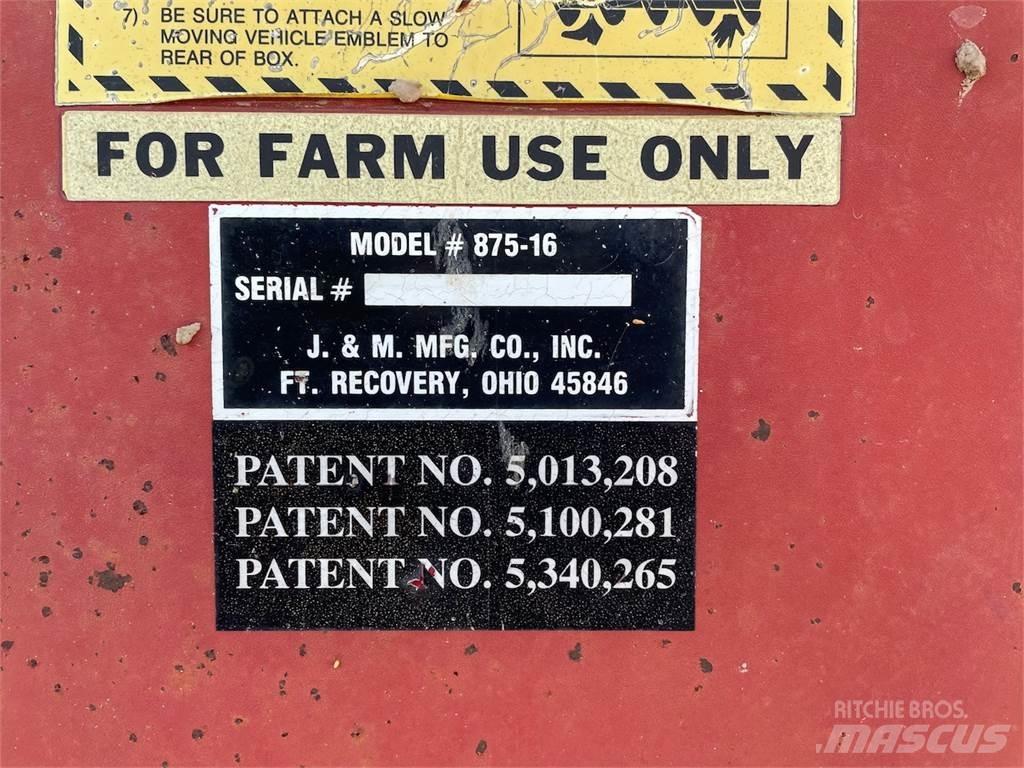 J&M 875-16 Grain / Silage Trailers
