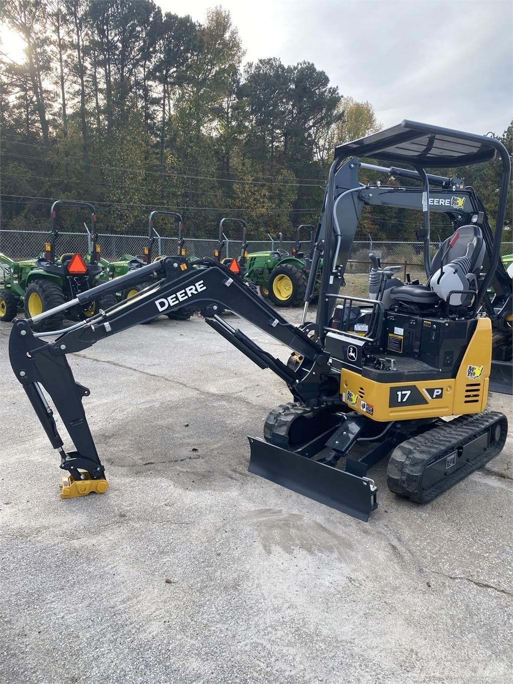 John Deere 17 P Mini excavators < 7t (Mini diggers)