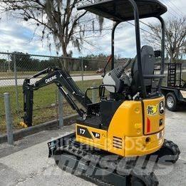 John Deere 17 P Mini excavators < 7t (Mini diggers)