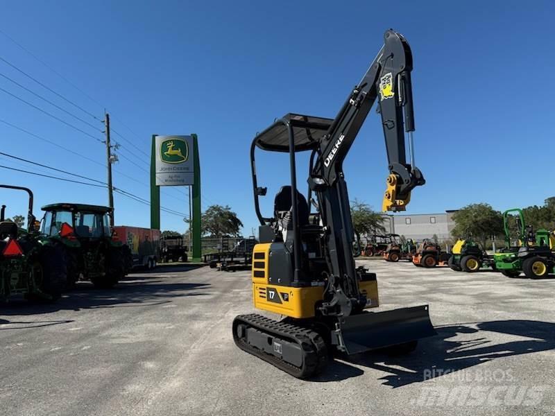 John Deere 17 P Mini excavators < 7t (Mini diggers)
