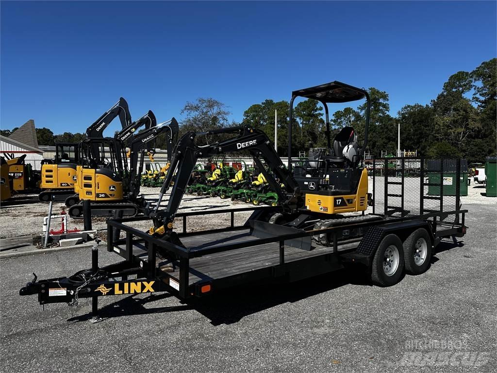 John Deere 17 P Mini excavators < 7t (Mini diggers)