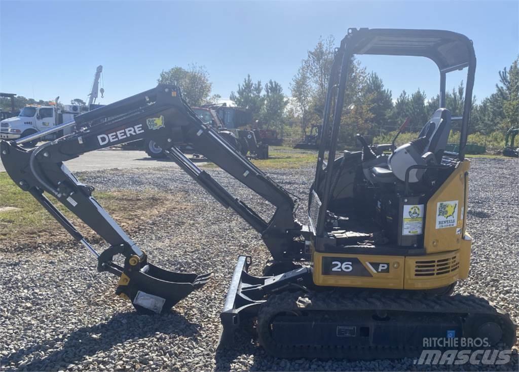 John Deere 26 P Mini excavators < 7t (Mini diggers)