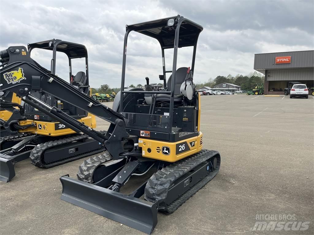 John Deere 26 P Mini excavators < 7t (Mini diggers)