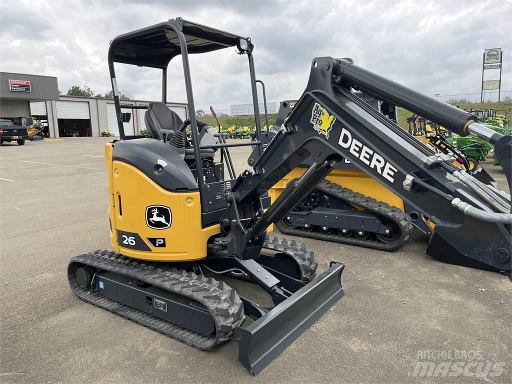 John Deere 26 P Mini excavators < 7t (Mini diggers)
