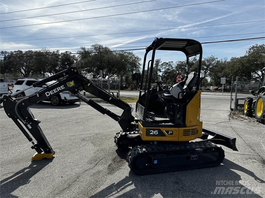 John Deere 26 P Mini excavators < 7t (Mini diggers)