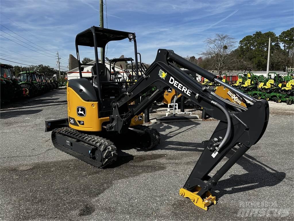 John Deere 26 P Mini excavators < 7t (Mini diggers)