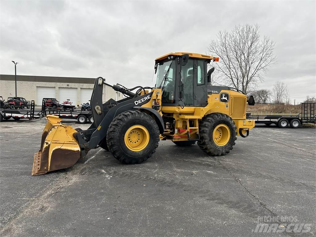 John Deere 524L Wheel loaders