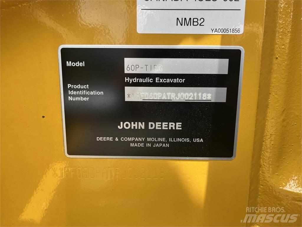 John Deere 60 P Mini excavators < 7t (Mini diggers)