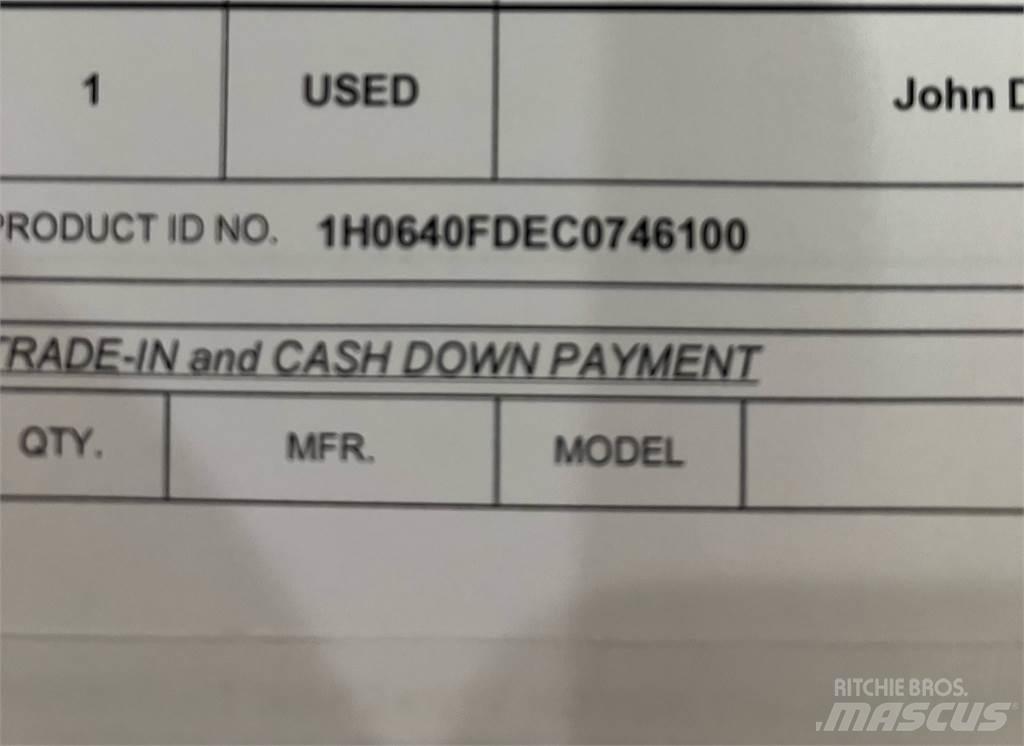 John Deere 640FD Combine harvester accessories