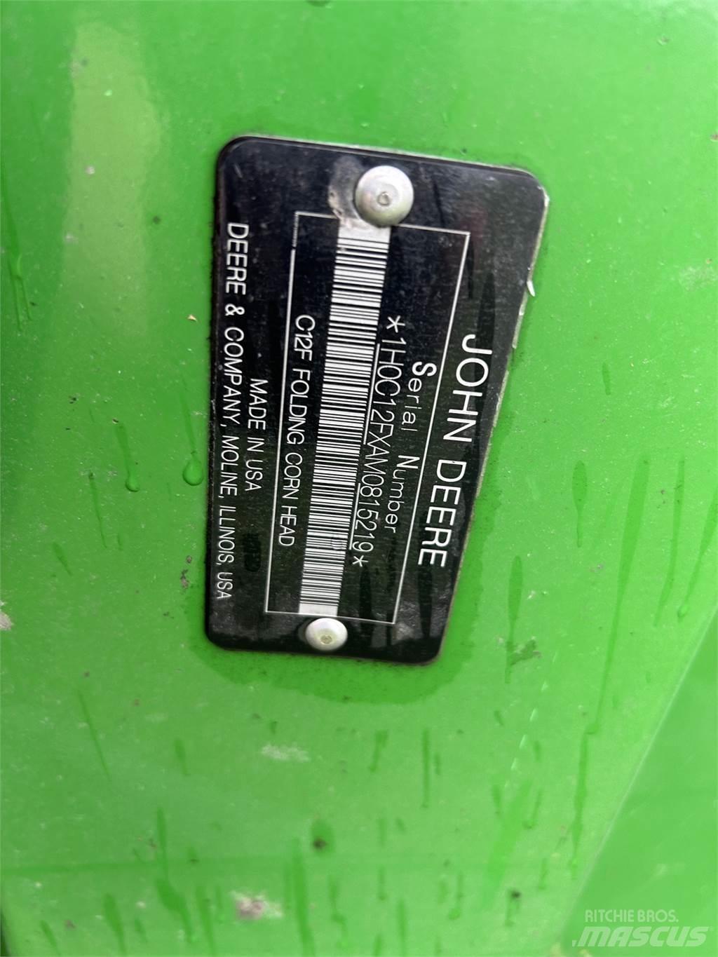 John Deere C12F Combine harvester accessories