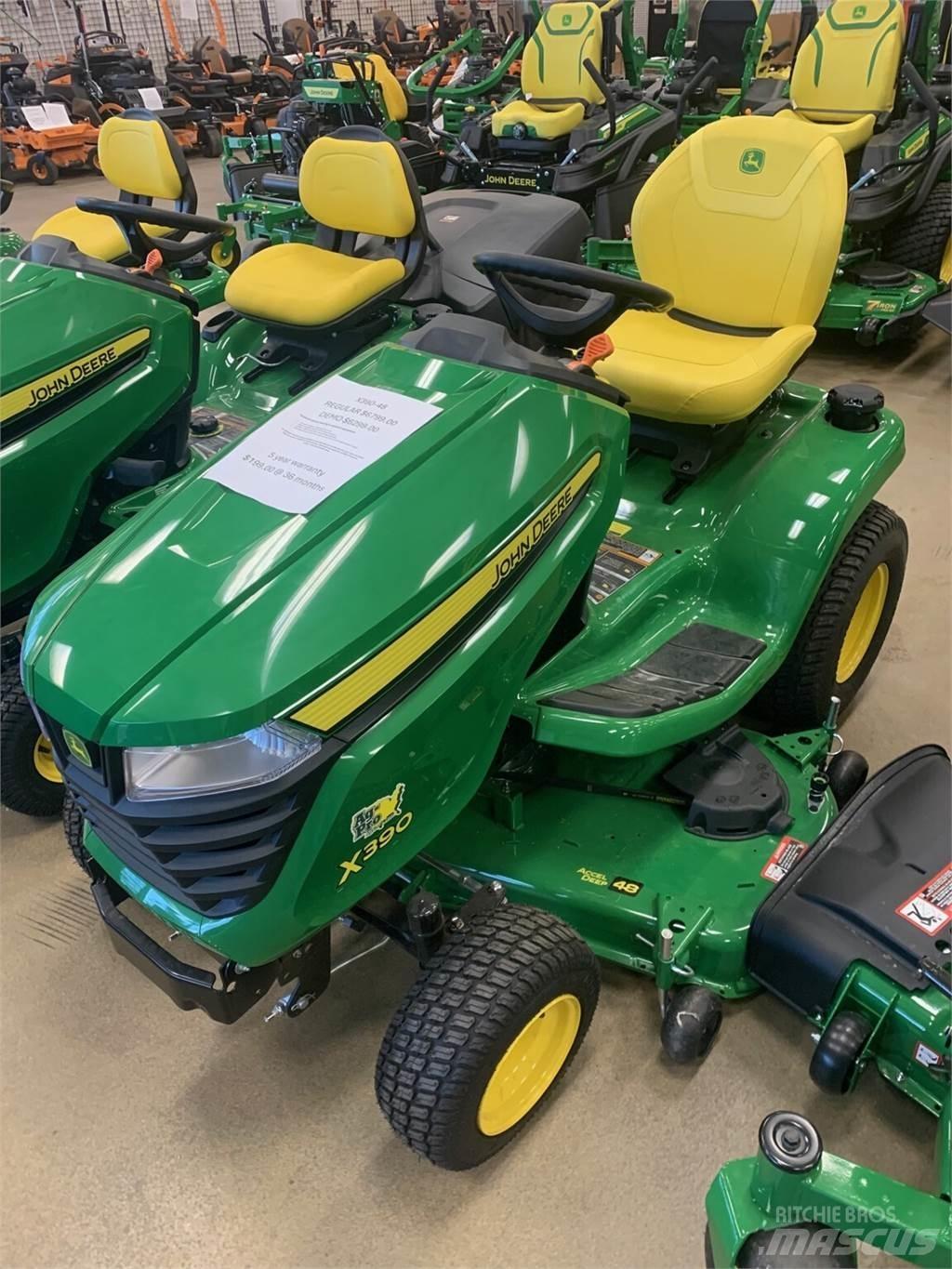John Deere X390 Compact tractors