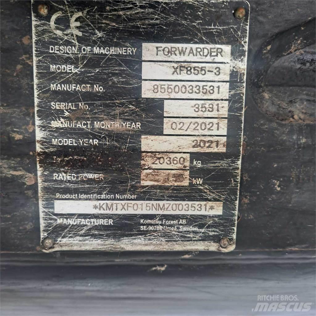 Komatsu 855 Forwarders