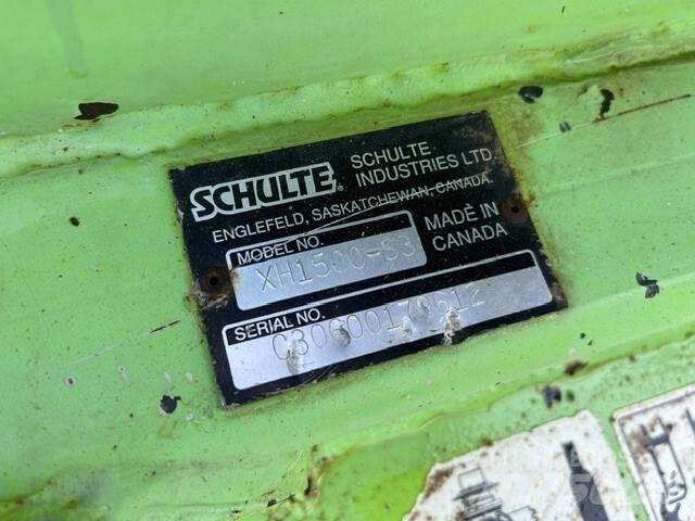 Schulte XH-1500 Bale shredders, cutters and unrollers