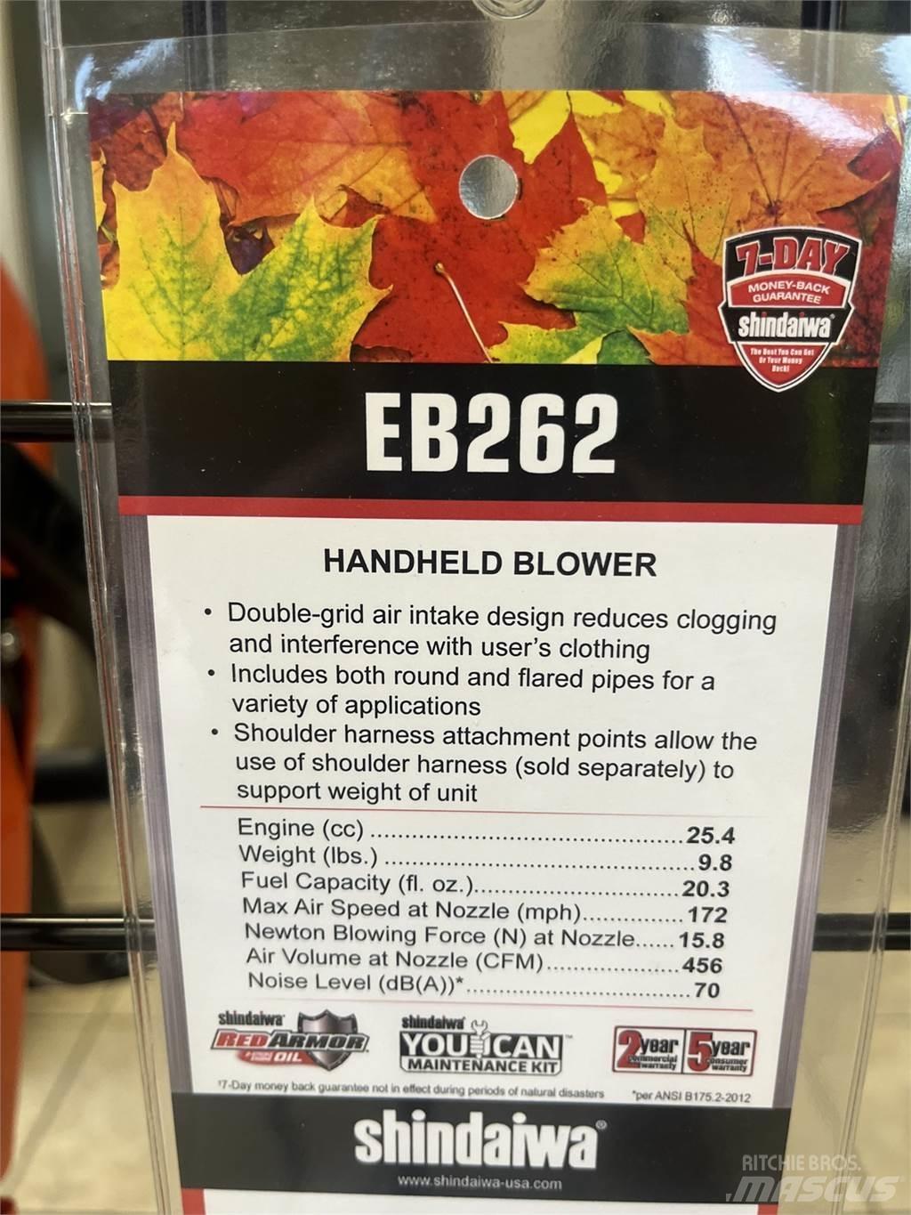 Shindaiwa EB262 Golf carts