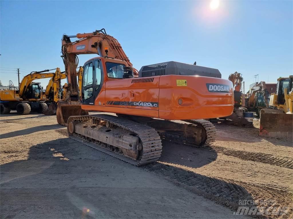 Doosan DX420LC Crawler excavators