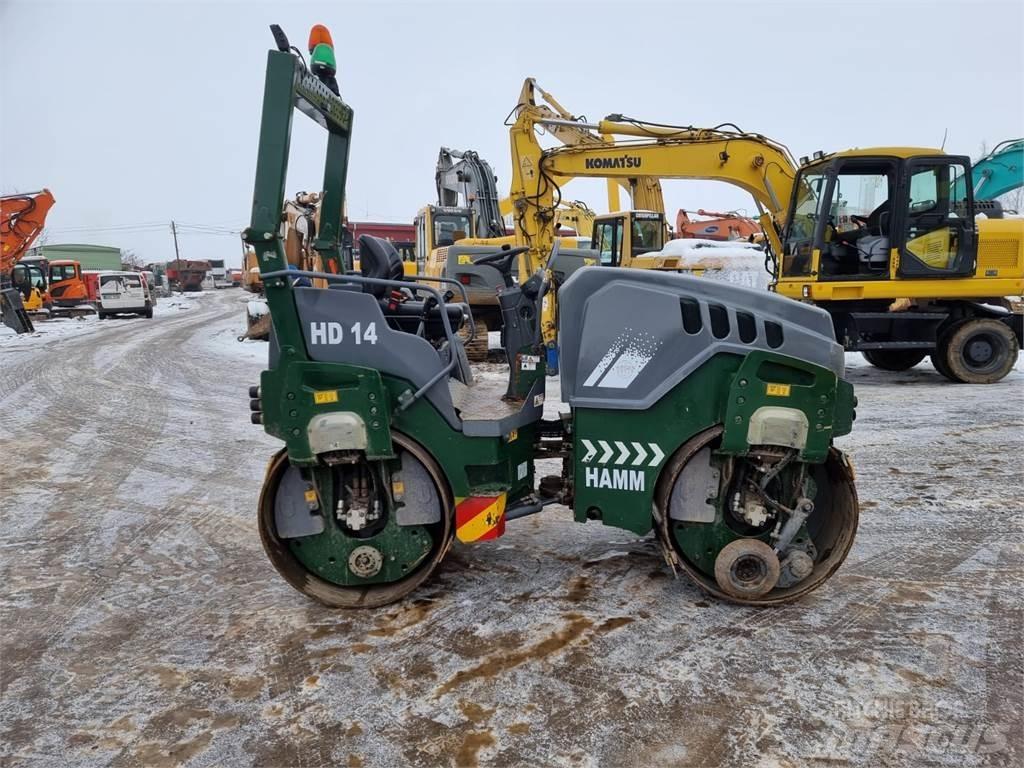 Hamm HD14W Twin drum rollers