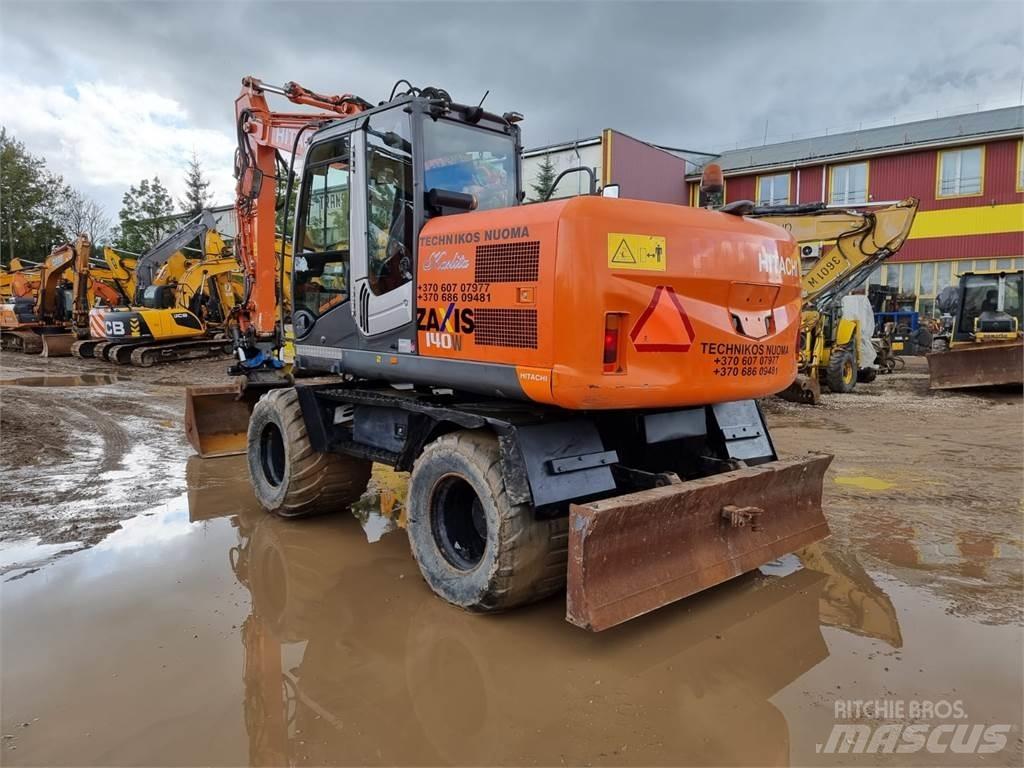 Hitachi ZX140W-3 Wheeled excavators