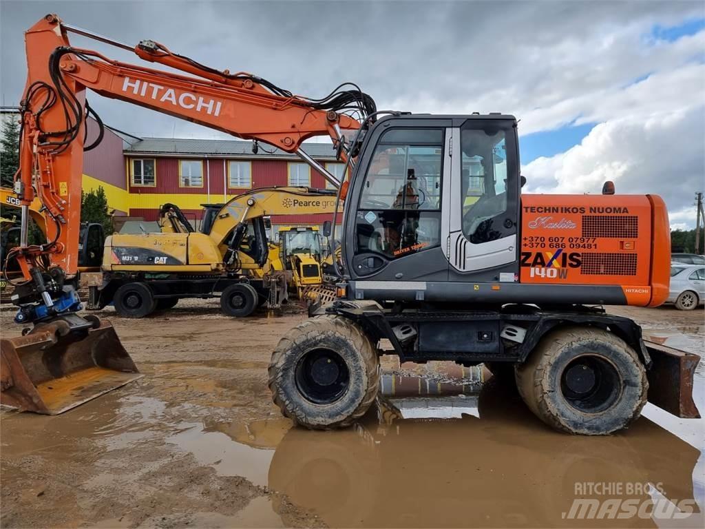 Hitachi ZX140W-3 Wheeled excavators