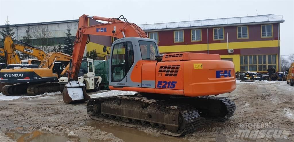 Kobelco E215LC Crawler excavators