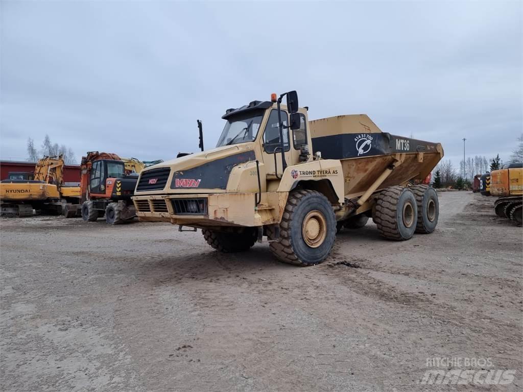 Moxy MT36 series II Articulated Haulers