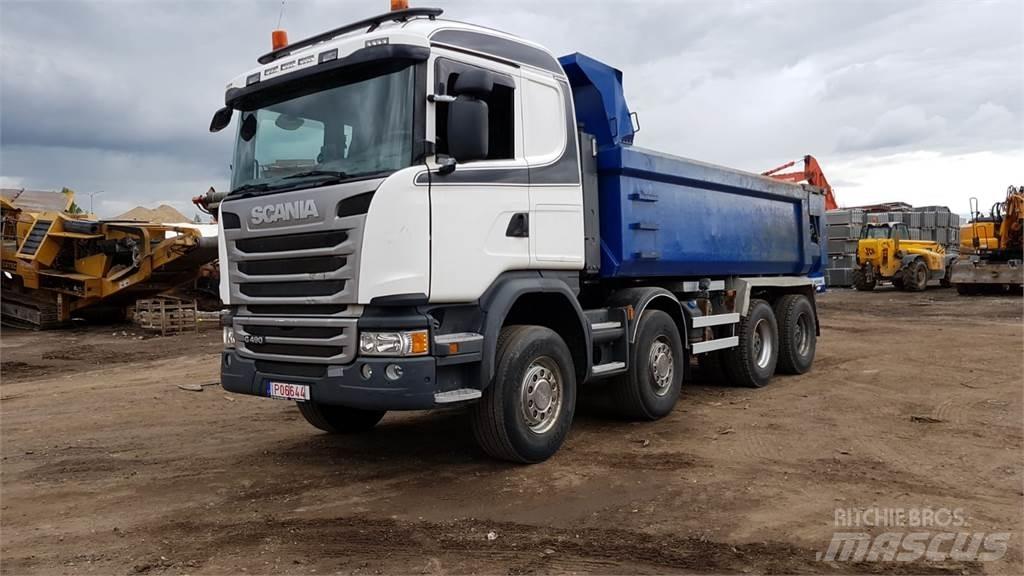 Scania G 490 Skip bin truck