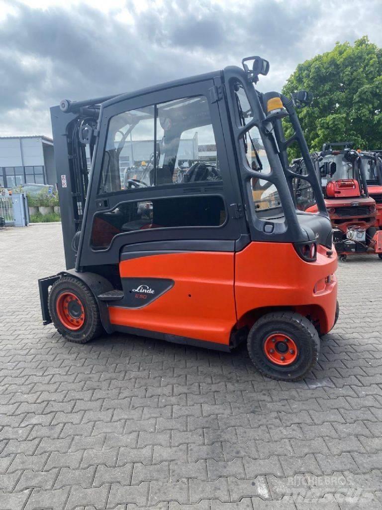 Linde E 50 HL-01 Electric forklift trucks