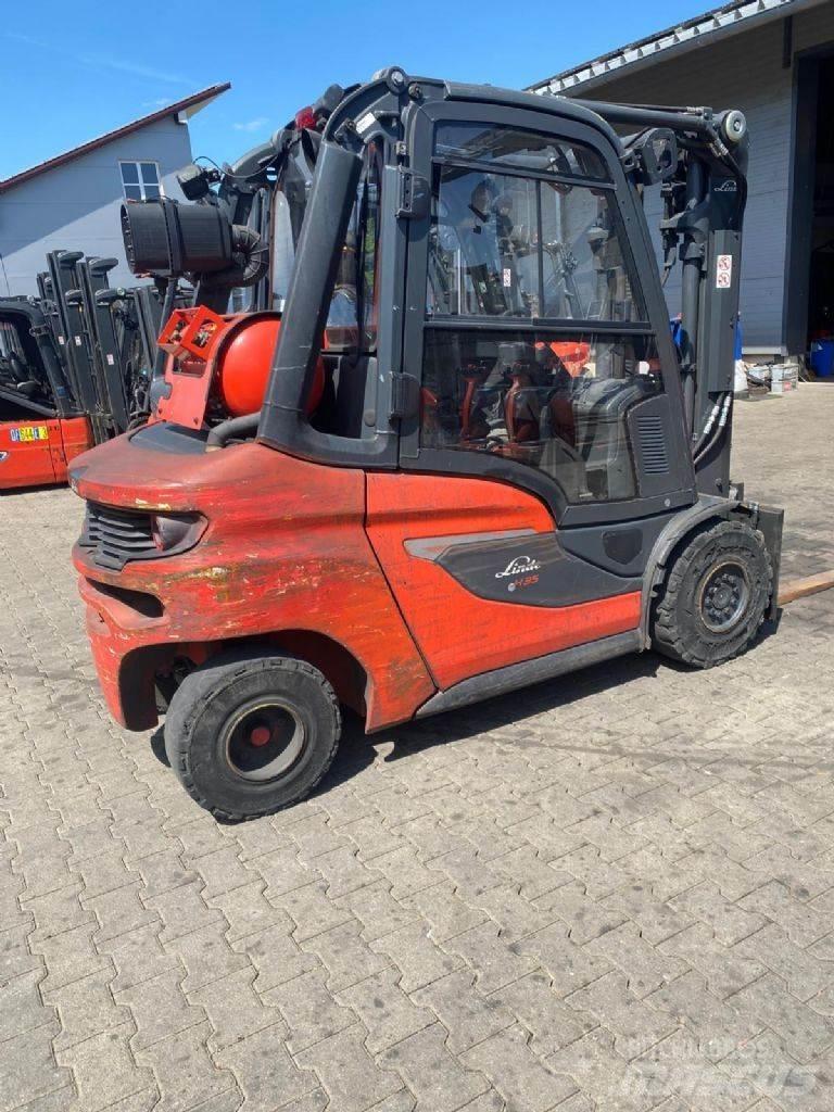 Linde H 35 T-01 LPG trucks