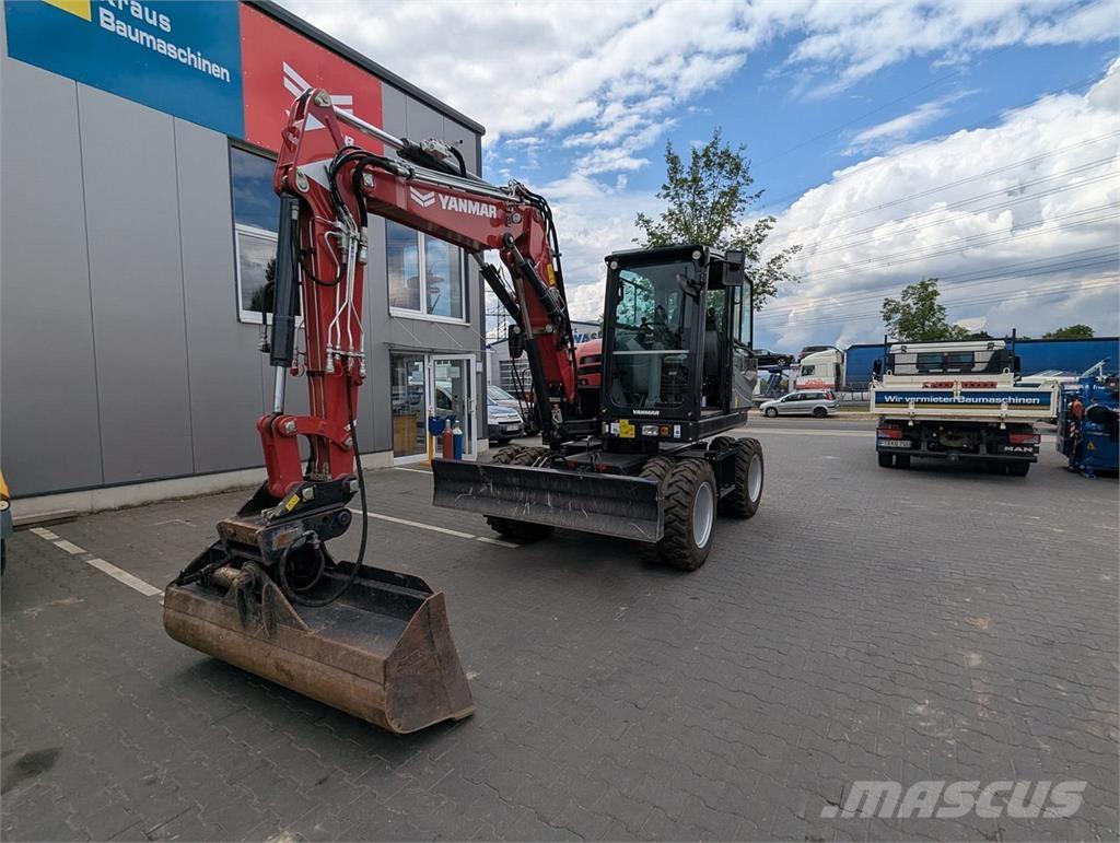 Yanmar B 75 W Wheeled excavators