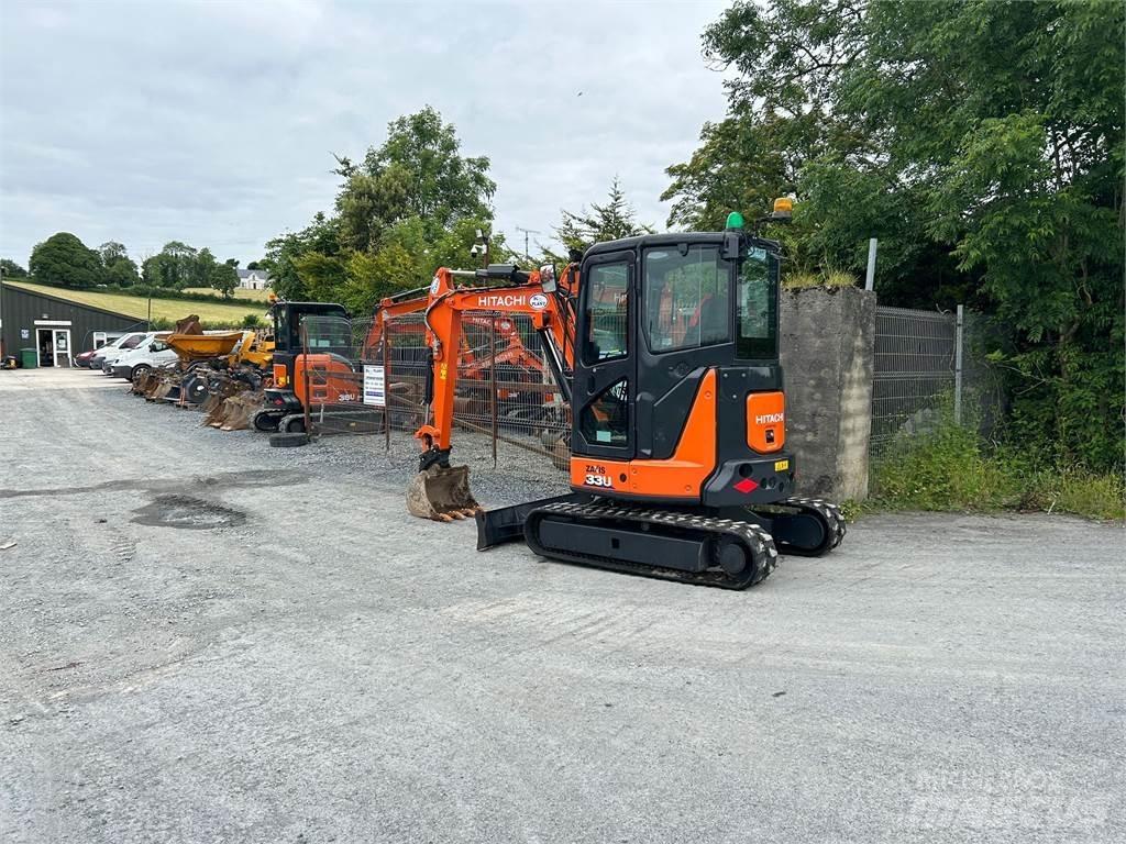 Hitachi Zx33U-5 Crawler excavators